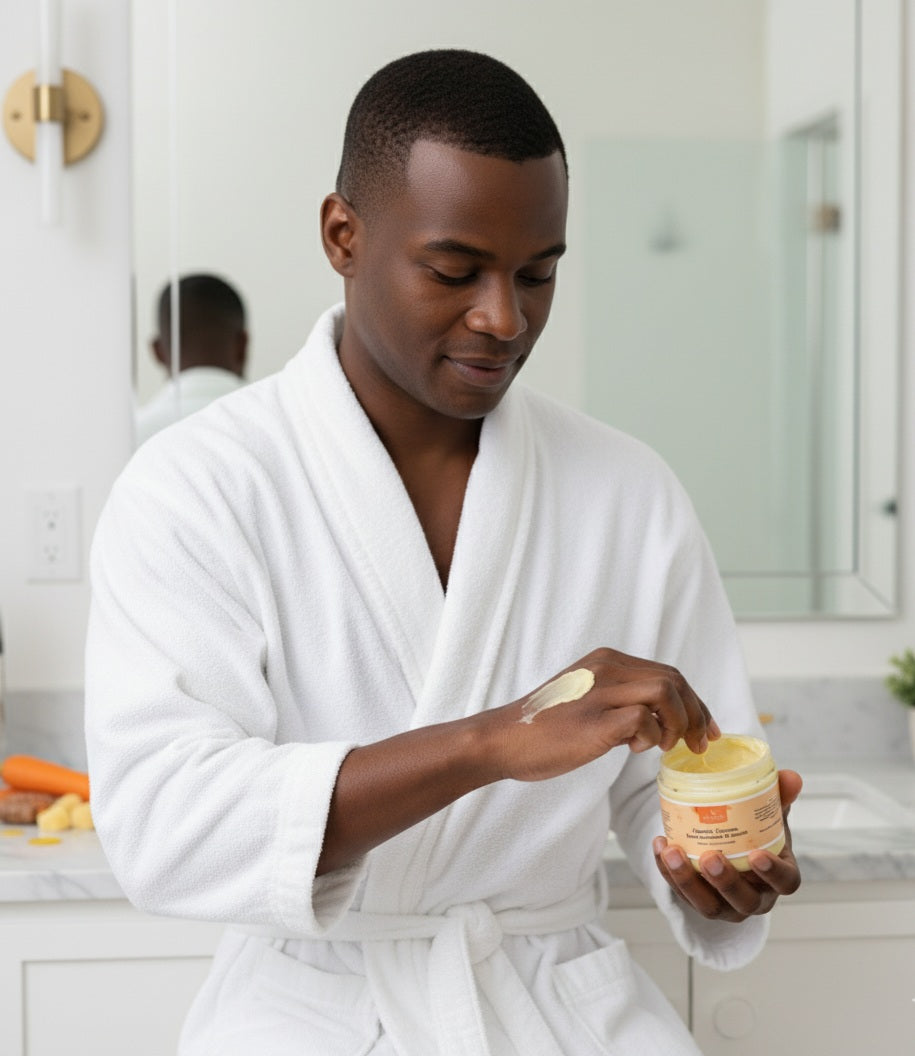 Chantilly Karité Curcuma Carotte — Hydratation & Glow Naturel