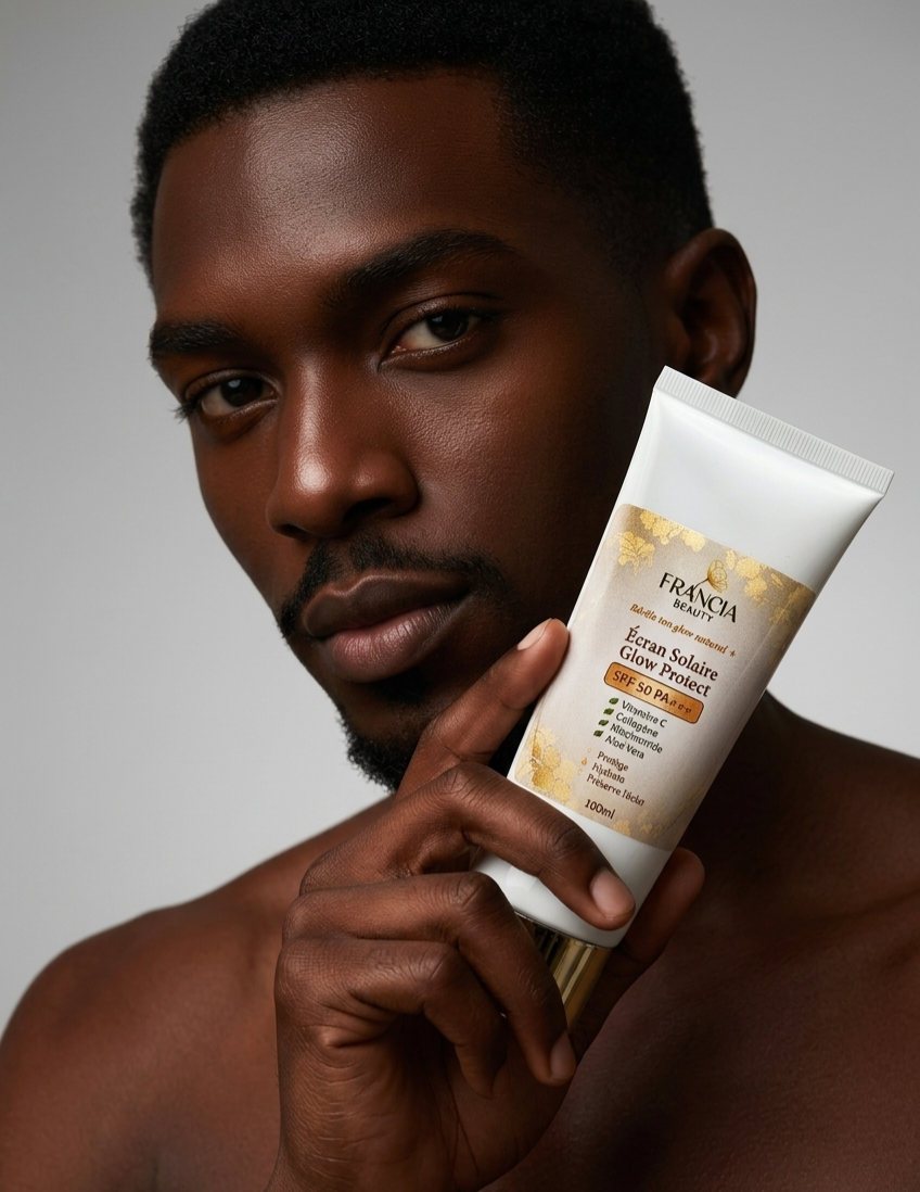Écran Solaire Glow Protect SPF50 PA+++ — Visage & Corps | FRANCIA BEAUTY